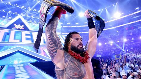 Roman Reigns Most Wrestlemania Main Events 41 Future Tribal Chief