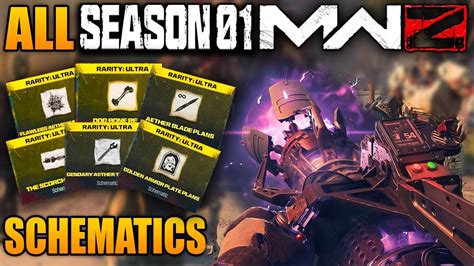 Mw3 Zombies Unlock All Schematics