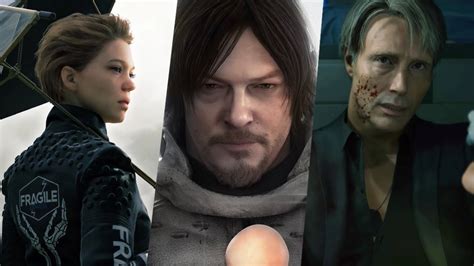 Death Stranding 2 Cast Reedus Seydoux Baker Characters