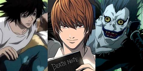 Death Note Anime Main Characters Ranked From Worst Best Arc