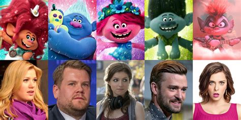 Trolls World Tour Voice Cast Guide Actors Real