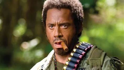 Tropic Thunder Robert Downey Blackface No Controversy Why