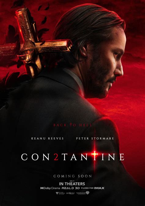 Constantine 2 Keanu Reeves John Return Concept Poster