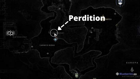 Destiny 2 Perdition Lost Sector Location