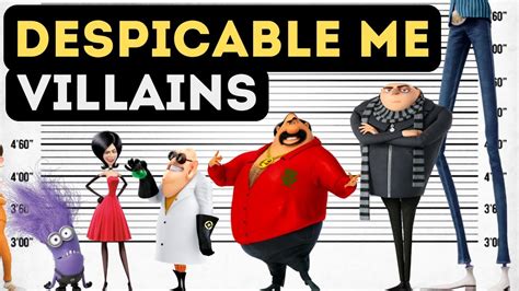 Despicable Me Villains Ranked