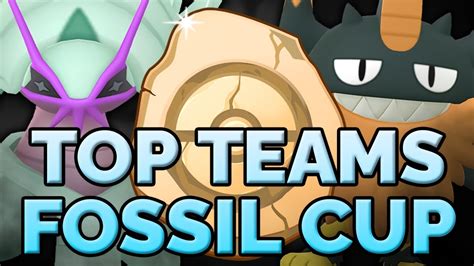 Pokemon Go Fossil Cup Best Team