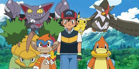 Pokemon Anime Best Ash Ketchum Character Sinnoh Region Op Ed