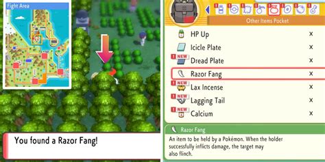 Pokemon Bdsp Razor Fang Location Guide