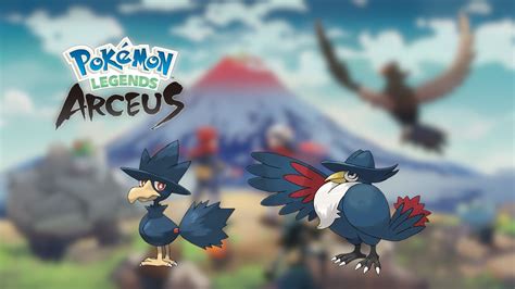 Pokemon Legends Arceus Murkrow Honchkrow Evolution Guide