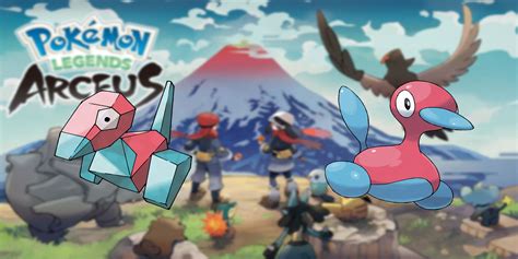 Pokemon Legends Arceus Get Porygon Porygon2 Porygonz Guide