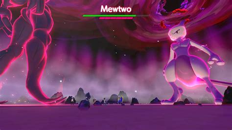 Pokemon Sword Shield Defeat Mewtwo