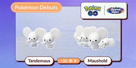 Pokemon Go Tandemaus Evolution Shiny Availability