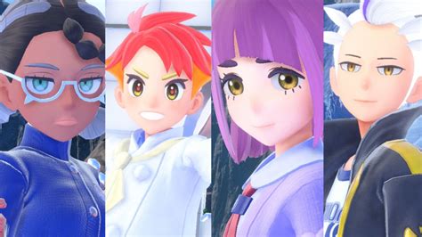 Pokemon Scarlet Violet Beat Elite Four Indigo Disk