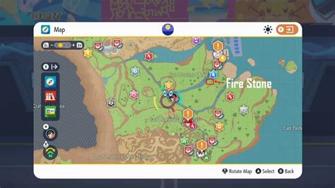 Pokemon Scarlet Violet Fire Stone Location Uses