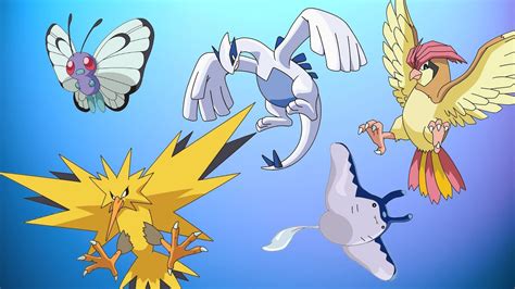 Pokemon Go Strongest Best Flying Type