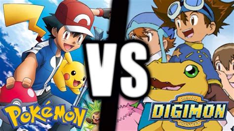 Pokemon Vs Digimon Anime Better Op Ed