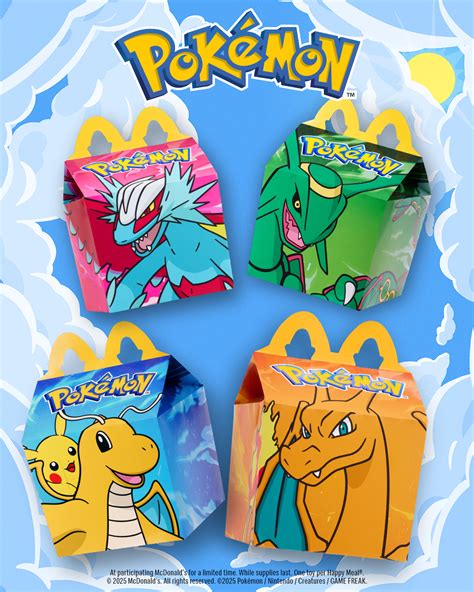 Pokemon Cards Mcdonalds Happy Meal 2025 Dragon Discovery
