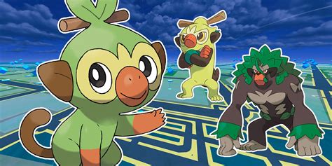 Pokemon Go Grookey Evolution Shiny