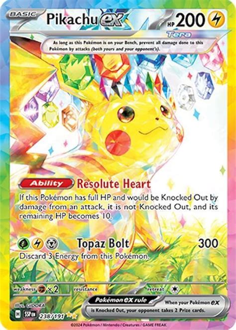 Pokemon Tcg Surging Sparks Most Expensive Full Illustration Pikachu Ex