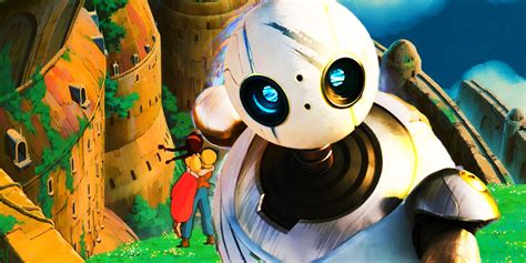 Wild Robot Roz Inspiration Miyazaki Ghibli Laputa Castle In Sky Soldier
