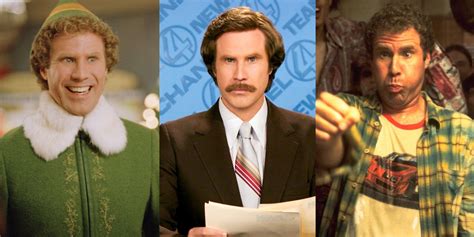 Will Ferrell Characters Ranked Likability Buddy Elf Ron Burgundy Megamind Ricky Bobby
