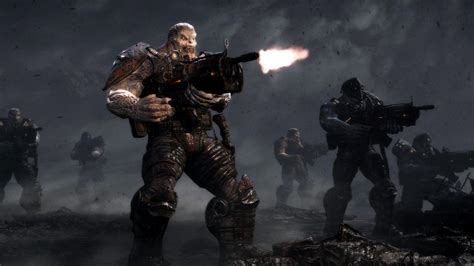Gears War E Day Locust War Swarm