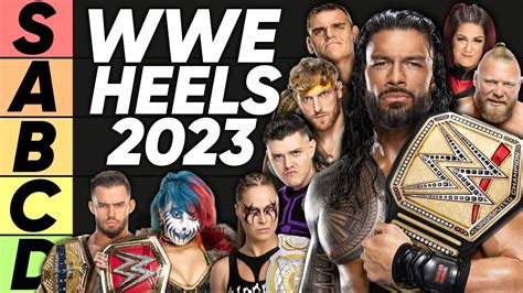 Wwe Best Heels List