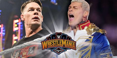 Wwe Cody Rhodes John Cena Promo Crowd Boos Smackdown Wrestlemania