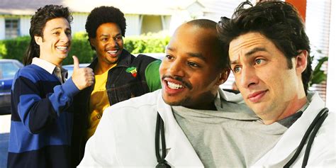 Scrubs Facts About Zach Braff Donald Faison Friendship Bromance