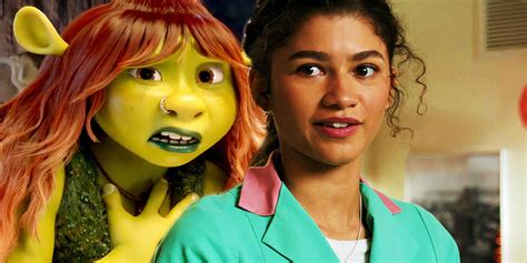 Threadis Zendayas Shrek 5 Casting As Shrek And Fionas Grown Up Daughter The Right Choice