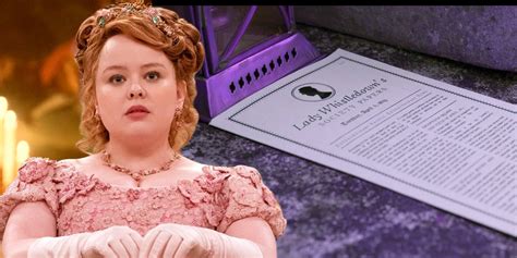 Bridgerton Lady Whistledown Actors Julie Andrews Nicola Coughlan