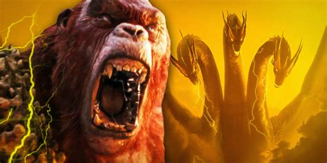 Godzilla Monsterverse Second Strongest Titan Kong Ghidorah