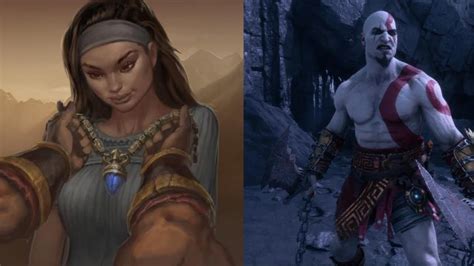 God War Kratos Wife Faye Lysandra