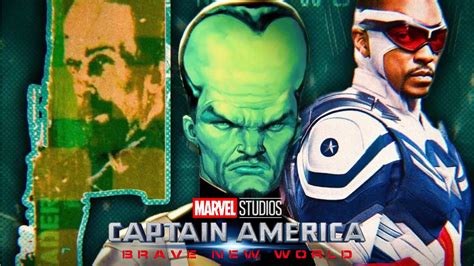 Captain America Brave New World The Leader Design Prefer Op Ed