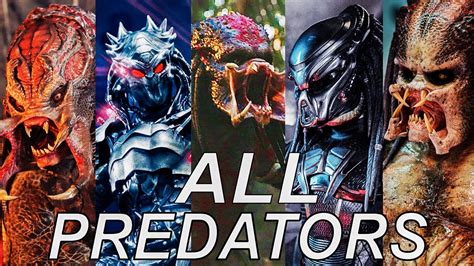Predator Movie Variants Creature Types