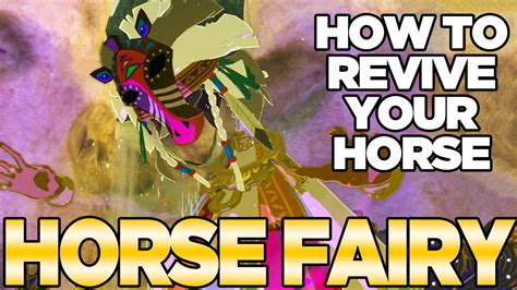 Zelda Breath Wild Horse Fairy Malanya Where How