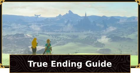 Zelda Botw Ending True Secret