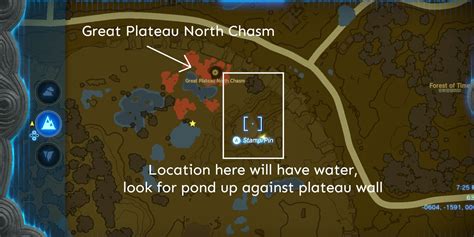 Zelda Totk Where To Find Statue Under Water Stone Gate
