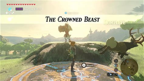 Zelda Botw Crowned Beast Shrine Quest Guide