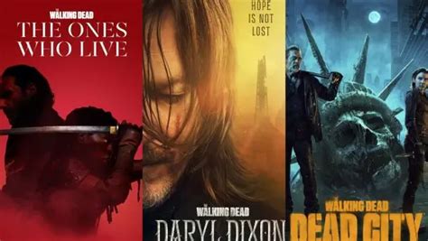 Walking Dead Shows Spinoffs Upcoming Release Dates