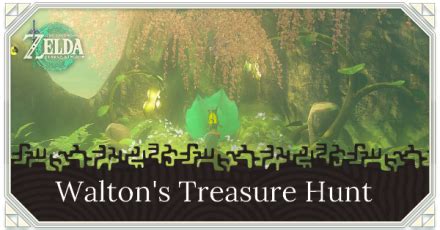 Waltons Treasure Hunt Zelda Tears Kingdom Totk