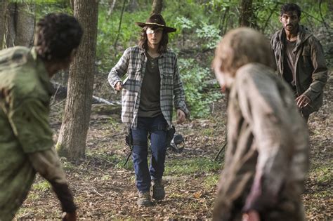 Walking Dead Rick Return Siddiq Death Carl