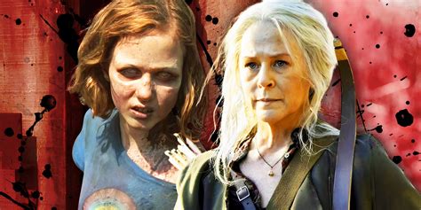 Walking Dead Carol Sophia Death Ash Parallel