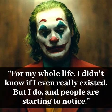 Joker Movie Joaquin Phoenix Memorable Quotes