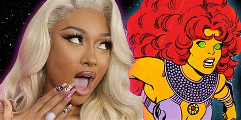 Megan Thee Stallion Starfire Halloween Cosplay Costume