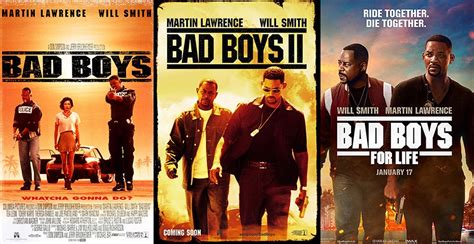 Bad Boys Movies Shows In Order Release Chronological