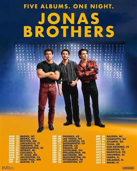Jonas Brothers Tour 2025 Jonas Brothers Tour An Unforgettable Concert Experience