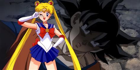 Dragon Ball Anime Goku Lose Sailor Moon