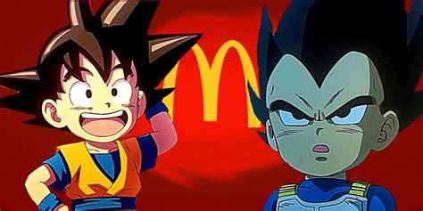 Dragon Ball Anime Mcdonalds Collaboration Expansion