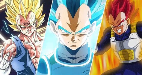 Dragon Ball Every Vegeta Transformation Ranked Weakest Strongest